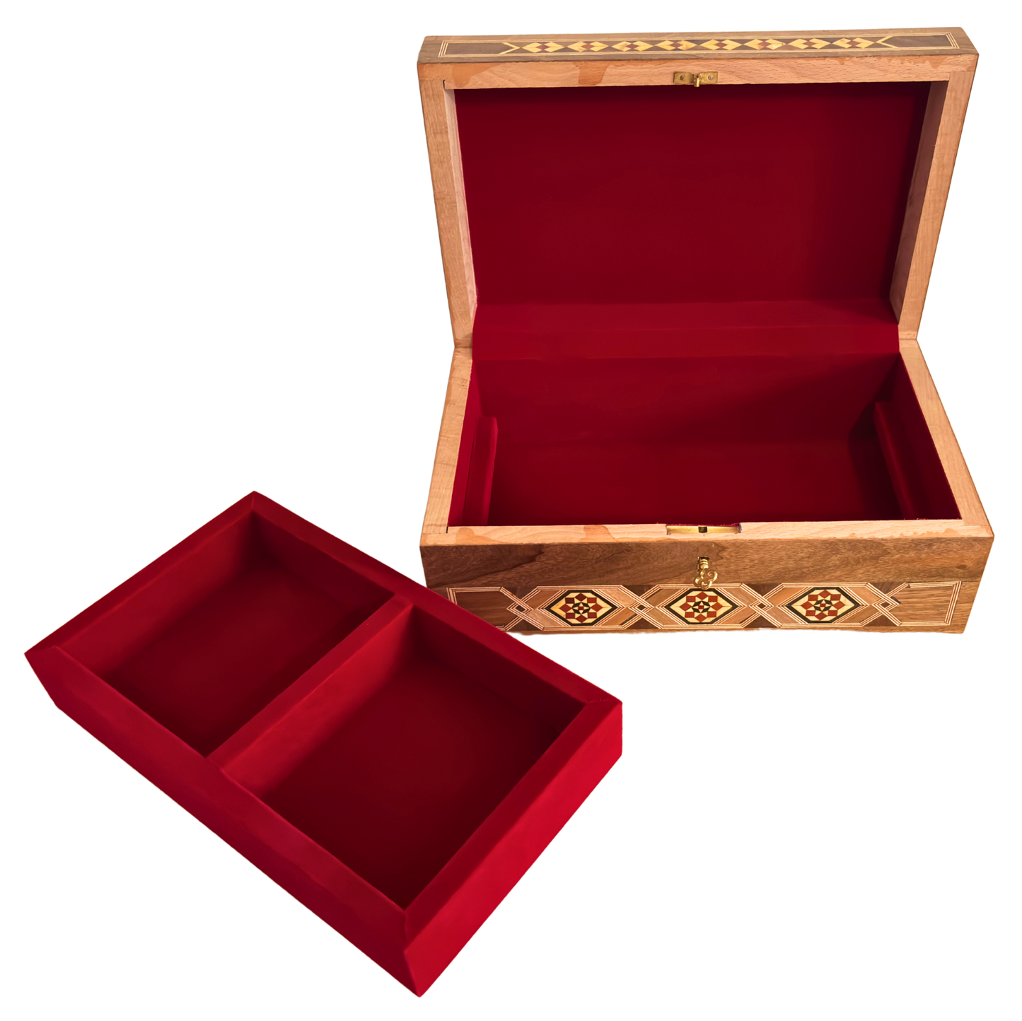 Scatola Damascena con Serratura – Capolavoro Artigianale