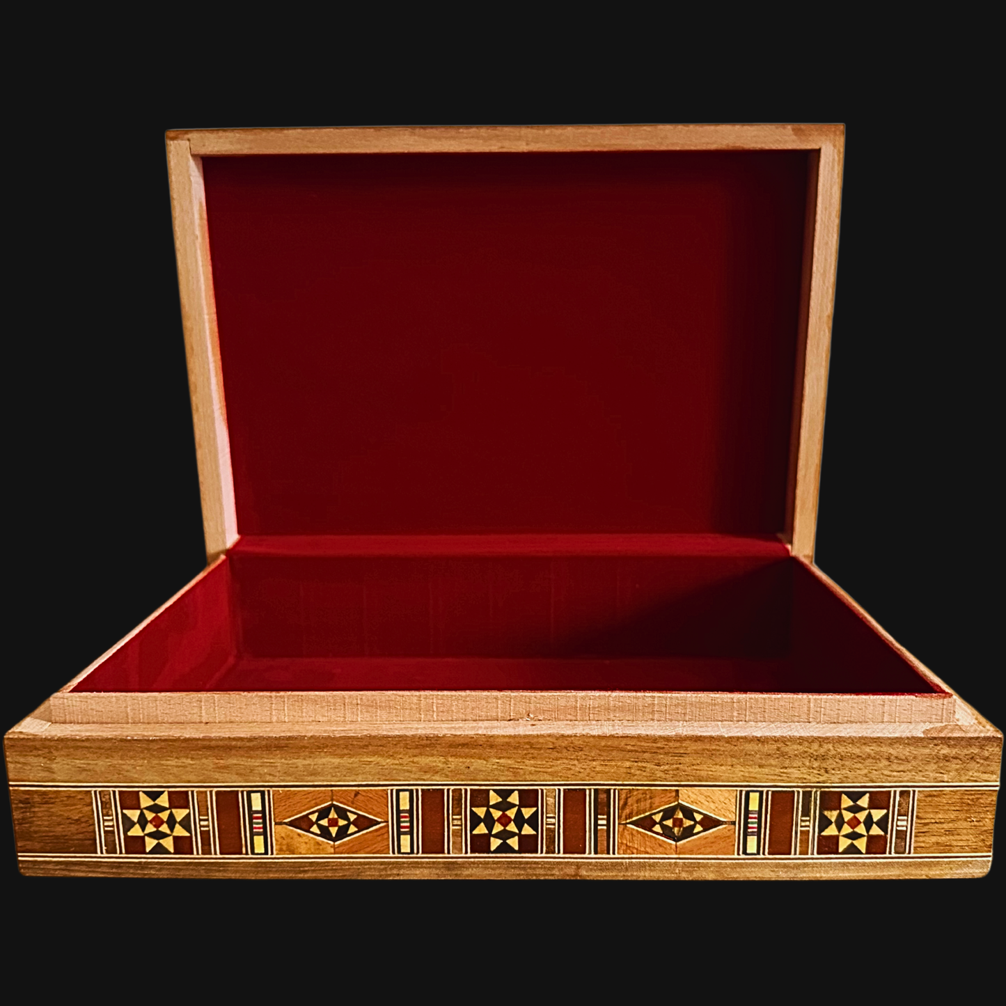 Damascene Mosaic Jewelry & Keepsake Box – Handcrafted Elegance