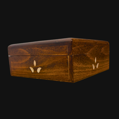 Scatola Damaschina Artigianale di Lusso – Madreperla & Velluto