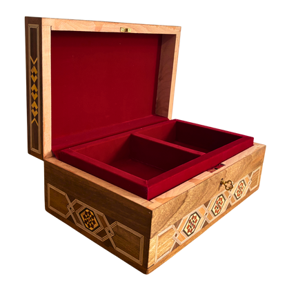 Scatola Damascena con Serratura – Capolavoro Artigianale