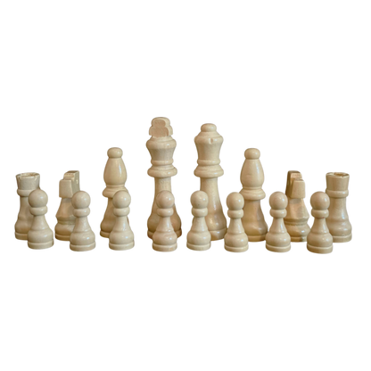 Luxury Mosaic Chess & Backgammon Set – Damascene Art & Mother of Pearl
