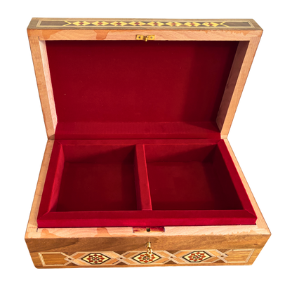 Scatola Damascena con Serratura – Capolavoro Artigianale